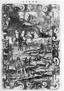 The Fall of Phaeton (Phaethon) – v „“Les Metamorphoses““ od Ovide – Editions de Paris od Unknown artist