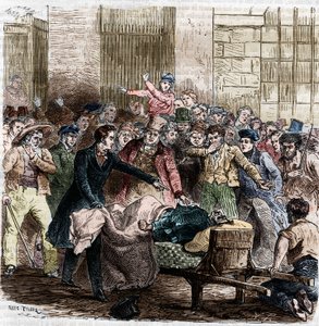 Cholera, Paříž, duben 1832. od Unknown artist