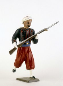 Vedoucí voják: Zouave. od Unknown artist