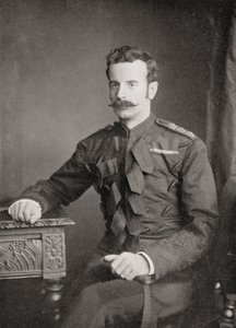 Generálporučík Douglas Mackinnon Baillie Hamilton Cochrane, 12. hrabě z Dundonaldu, z knihy South Africa and the Transvaal War od Louis Creswicke, pub. 1900 od Unknown