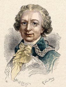 Louis Antoine, hrabě z Bougainville (1729-1811), francouzský mořeplavec. od Unknown artist