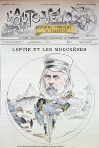 Lépine a Mouckères - v „Auto-Vélo““ z 12.12.1897, Bibl.de la ville de Paris. od Unknown artist