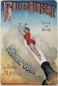 Časopisy (hudební sál) - Folies-Bergere. (Folies Bergere) Každou noc mužská skořápka od Unknown artist
