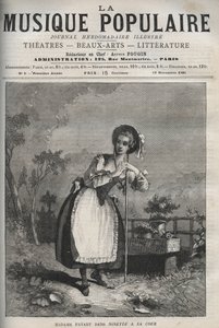 Marie Justine Benoite Duronceray (madame Favart) v „“ Ninette a la cour ou le Caprice amour“ – komedie o třech dějstvích a verších, melee d