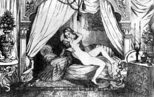 Marinette - v „Historie mého života““ od Casanovy. Brusel 1872. od Unknown artist
