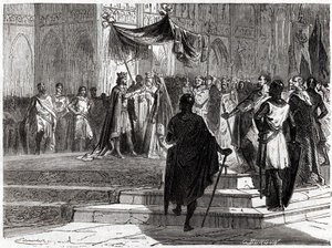 Sňatek Ludvíka mladšího (1120 - 1180) s Alienor d