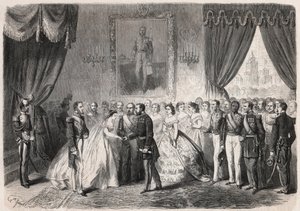 Sňatek s maršálem Francois Achille Bazaine (Francois-Achille od Unknown artist