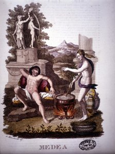 Medea - v mytologickém slovníku od Unknown artist