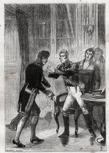 Setkání mezi Charlesem Lemercierem de Longpre (1778-1854), baronem d