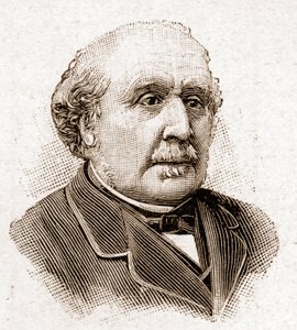 Členové Akademie Francaise v roce 1895: portrét Alberta, vévody z Broglie (1821-1901), francouzského historika a politika. od Unknown artist