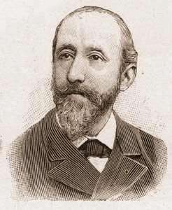 Členové Akademie Francaise v roce 1895: portrét Julese Claretie (1840-1913), francouzský romanopisec, dramatik a kritik. od Unknown artist