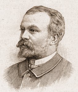 Členové Akademie Francaise v roce 1895: portrét Julese Lemaitre (1853-1914), dramatik, dramatický kritik, esejista, literární historik a francouzský vypravěč. od Unknown artist