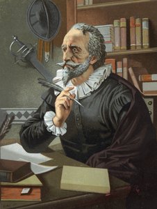 Miguel de Cervantes, španělský spisovatel (1547 - 1616) podle slavných mužů a žen. Barcelona 1877. od Unknown artist