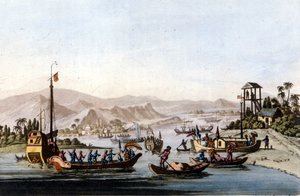 Ústa Yang Tse Kiang od Unknown artist