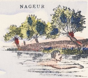 N: plavec od Unknown artist