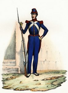 Národní garda nebo africká milice Alžíru, vytvořená v roce 1830 generálem Clauselem z francouzské armády Afriky, aby zajistila pořádek ve městě. V “” Storia d