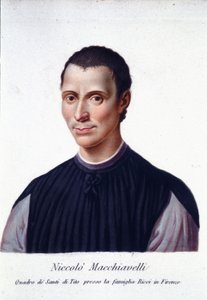 Niccolo di Bernardo dei Machiavelli (Nicolas Machiavel od Unknown artist
