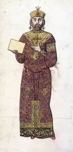 Nicephorus III Botaneiates nebo Botaniate (byzantský císař v letech 1078 až 1081) od Unknown artist