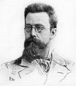 Nicholas (Nikolai) Rimsky Kroskov (Rimsky-Kroskov) (1844-1906), ruský skladatel. Angažmá od 189. od Unknown artist