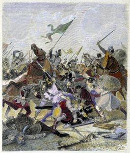 Othon 1er (912-973) překvapený rebely v Římě - v „Histoire des Popes“ od Maurice Lachatre od Unknown artist