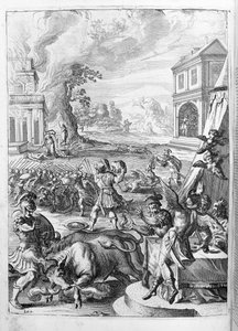 Ovidius (Ovidius) - ilustrace ke knize 15 - (P. Ovidiovy Metamorfózy noci od Unknown artist