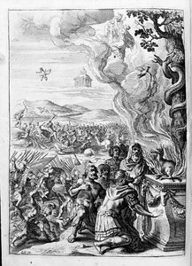 Ovidius (Ovidius) - ilustrace ke knize 15 - (P. Ovidiovy Metamorfózy noci od Unknown artist