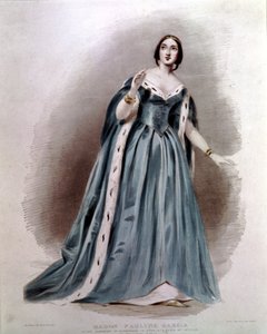 Pauline Viardot - Garcìa (1821-1910), francouzská zpěvačka. v roli Desdemony. Otello od Gioacchina Rossiniho. od Unknown artist