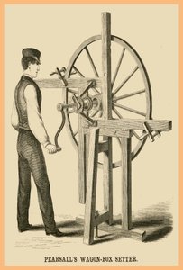 Pearsalls Wagon-Box Setter od Unknown Artist