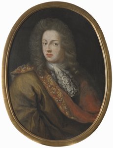 Philippe Christophe Comte de Kœnigsmark, důstojník kavalérie dvora Hannovre - Portrét hraběte Philippa Christopha von Koenigsmarck (1665-1694), Anonym. Olej na plátně, Poslední čtvrtina 17. stol.. Rozměr: 79x59 cm. Národní muzeum Stockholm od Unknown artist