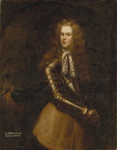 Philippe Christophe Comte de Kœnigsmark, důstojník kavalérie hannoverského dvora - Portrét hraběte Philippa Christopha von Koenigsmarck (1665-1694), Anonym. Olej na plátně. Rozměr: 150,5 x 121 cm. Národní muzeum Stockholm od Unknown artist