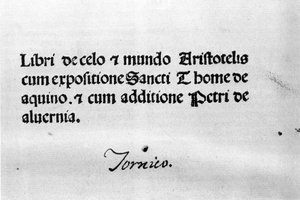 Filosofie chudých od Alberta Velikého (= Albert Magnus 1206 - 1280), německého teologa a filozofa. Brescia od Unknown artist