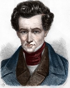 Portrét Armand Carrel (1800-1836), francouzský novinář. od Unknown artist