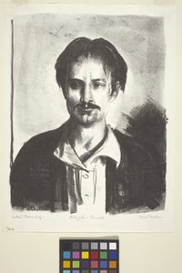 Portrét Johna Carrolla (inkoust) od Unknown artist