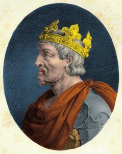 Portrét Pepin The Brief (asi 714 - 768). od Unknown artist