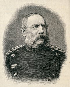 Portrét ALBERTA krále Saska (1828-1902), vojáka, který se zúčastnil bitvy u Sedanu. rytina od Unknown artist
