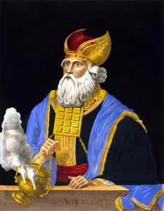Portrét Árona, bratra Mojžíše. od Unknown artist