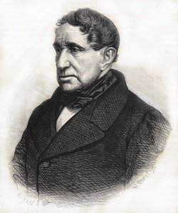Portrét Achille Léonce Victor Charles de Broglie (1785 - 1870), vévoda z Broglie. Rytina 19. století. od Unknown artist
