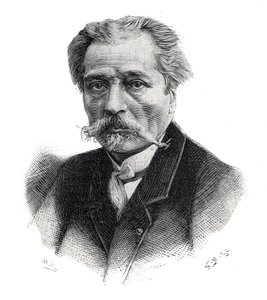 Portrét Aime Millet, francouzský sochař, rytec, medailon a malíř (1819 -1891) od Unknown artist