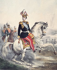 Portrét Alexandra II Nikolajeviče (barevná rytina) od Unknown artist