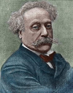 Portrét Alexandra Dumase Jr. (1824-1895), francouzského spisovatele. od Unknown artist