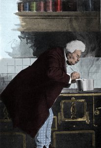 Portrét Alexandra Dumase pere (1802 - 1870) v pecích. od Unknown artist