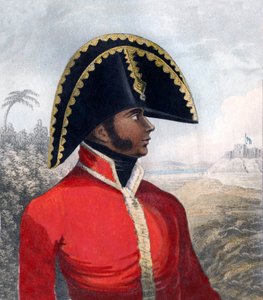 Portrét Alexandra Sabese (1770-1818), dit Petion - první prezident Republiky Haiti od Unknown artist