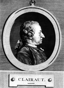 Portrét Alexis Claude CLAIRAUT (1713-1765) francouzský matematik. od Unknown artist