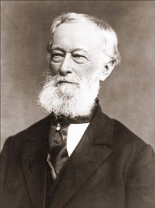 Portrét Alfreda Kruppa (1812 - 1887), fotografie v letech 1870 - 1887. od Unknown artist