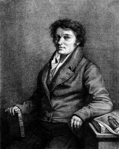 Portrét Aloise (nebo Aloyse) Senefeldera (1771-1834), českého divadelního autora, vynálezce litografie. od Unknown artist