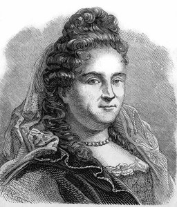 Portrét Anne Lefebvre, Mme Dacier. Francouzský učenec (1647 až 1720). od Unknown artist