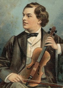 Portrét Augusta Wilhemje, německého houslisty (1845-1908). od Unknown artist