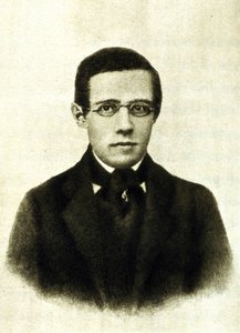 Portrét Bedřicha Smetany (1824-1884), českého skladatele a klavíristy od Unknown artist
