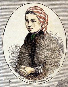 Portrét Bernadette Soubirous (1844-1879). od Unknown artist