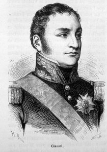 Portrét Bertranda Clausela (nebo Clauzela) (1772 - 1842). Rytina konce 19. století v „Histoire de France““ od H. Martina. od Unknown artist